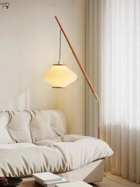 Lampadaire LED E27 de Pêche Médiéval au Design Japonais | Marco Lucetti