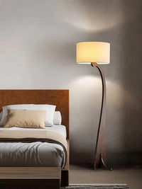 Lampadaire LED en bois design moderne - Luminaire décoratif Premium | Marco Lucetti