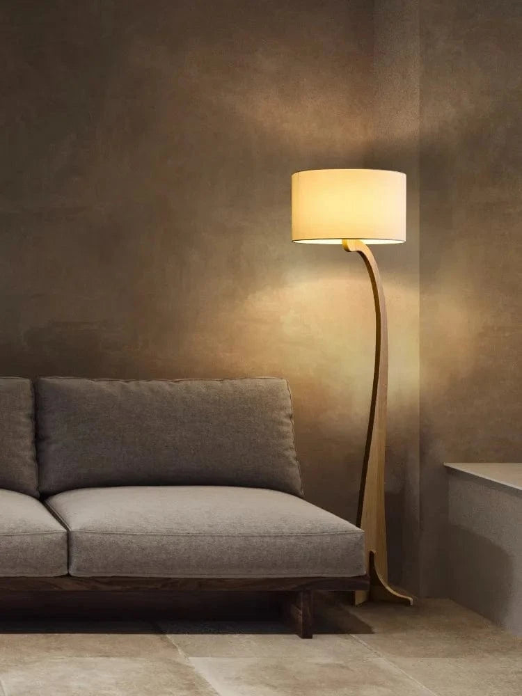 Lampadaire LED en bois design moderne - Luminaire décoratif Premium | Marco Lucetti