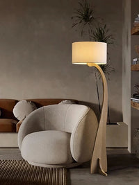Lampadaire LED en bois design moderne - Luminaire décoratif Premium | Marco Lucetti