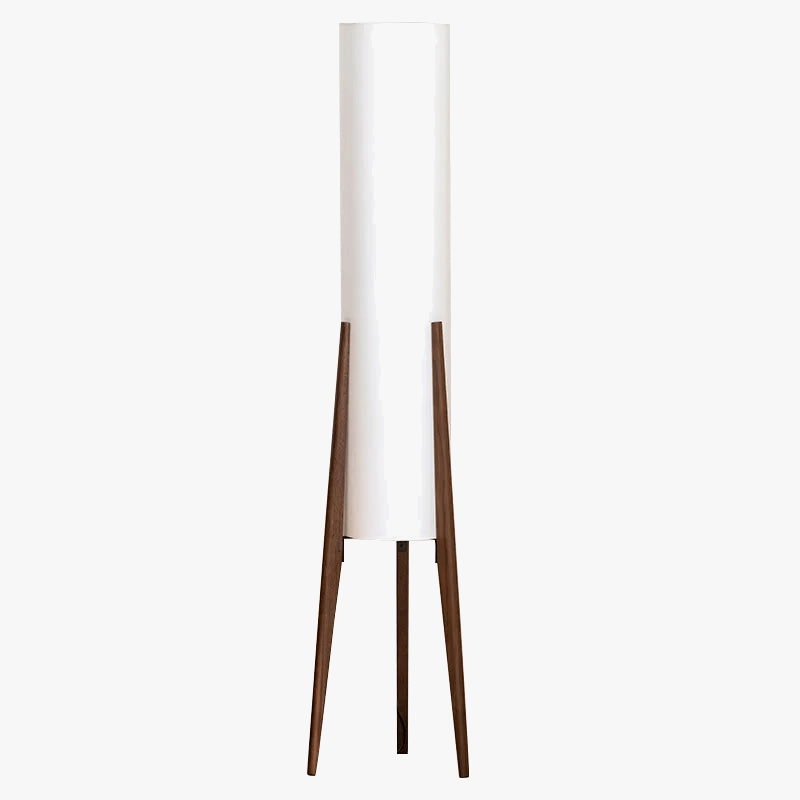 Lampadaire LED en bois style coréen - GlowKor Woodlamp | Marco Lucetti