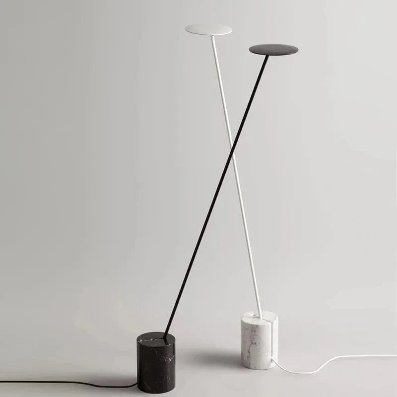 Lampadaire LED en marbre : Élégance Moderne | Marco Lucetti