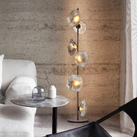 Lampadaire LED en verre chic | Marco Lucetti
