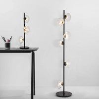 Lampadaire LED en verre chic | Marco Lucetti