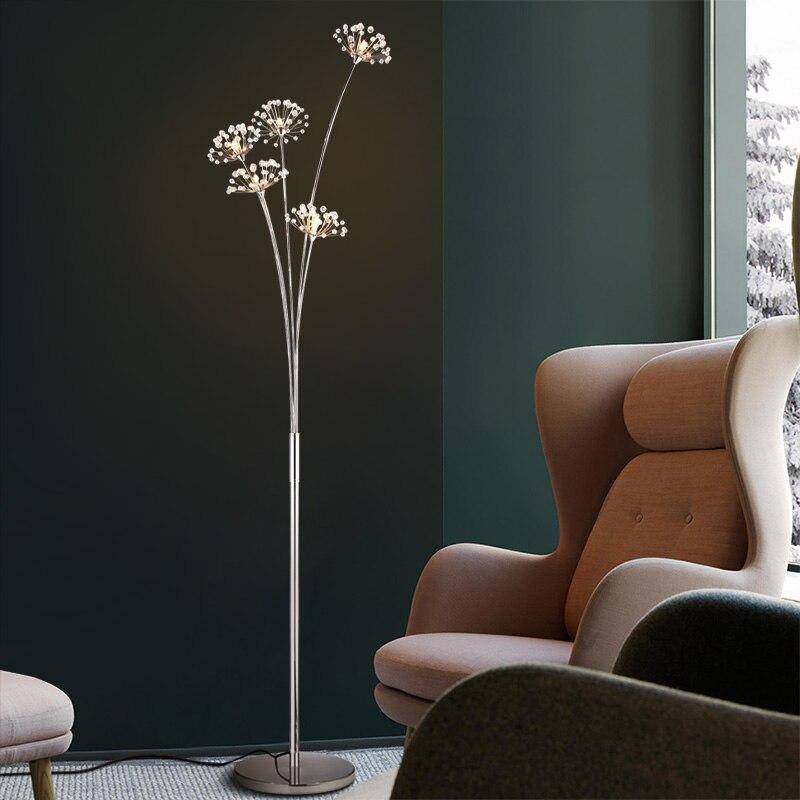 Lampadaire LED fleurie design | Marco Lucetti