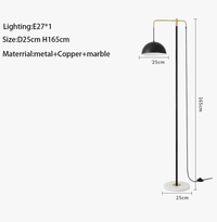 Lampadaire LED Loft : Style Épuré | Marco Lucetti