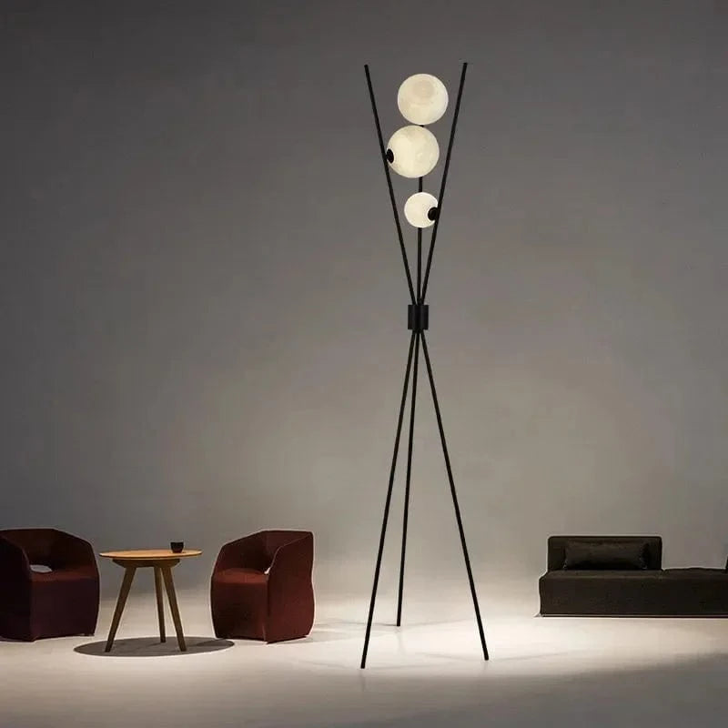 Lampadaire LED Lune en Verre | Marco Lucetti