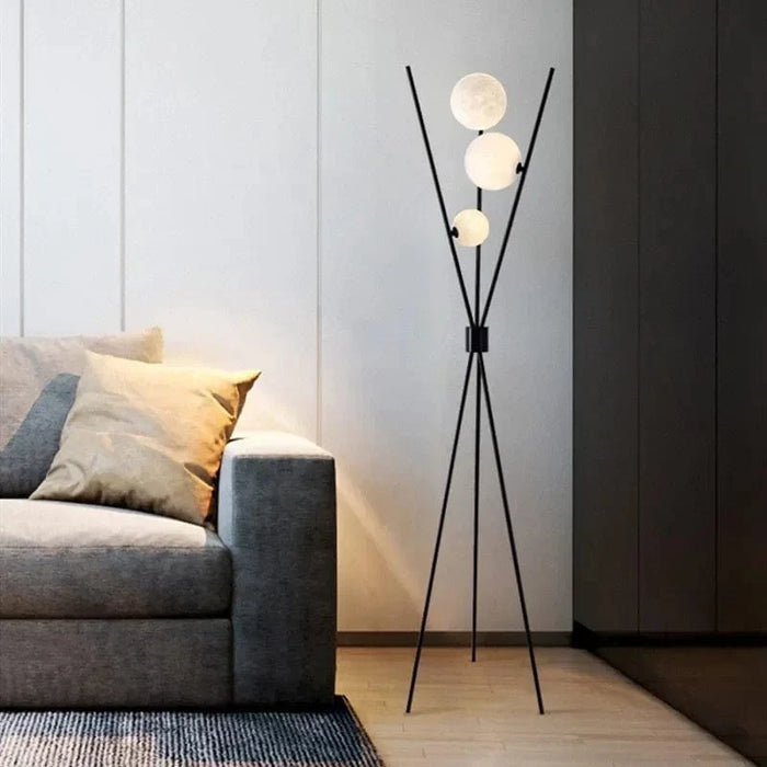 Lampadaire LED Lune en Verre | Marco Lucetti