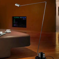 Lampadaire LED Minimaliste en Métal à Bras Long | Marco Lucetti