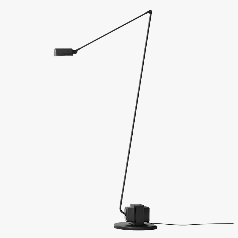 Lampadaire LED Minimaliste en Métal à Bras Long | Marco Lucetti