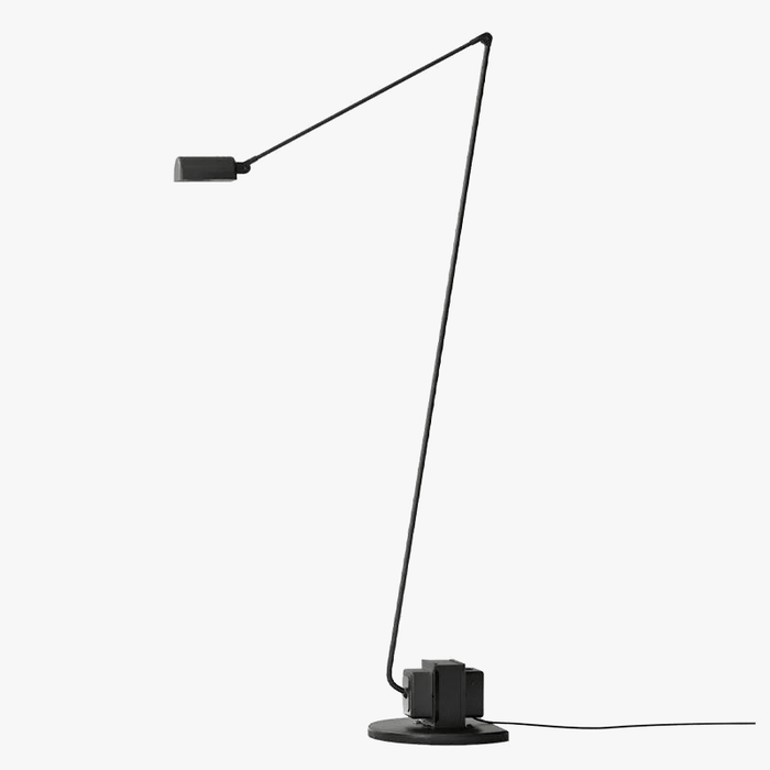 Lampadaire LED Minimaliste en Métal à Bras Long | Marco Lucetti