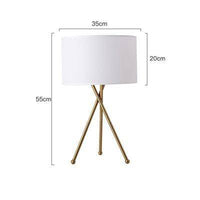 Lampadaire LED Modern Tripod | Marco Lucetti Lampe à poser / Beige