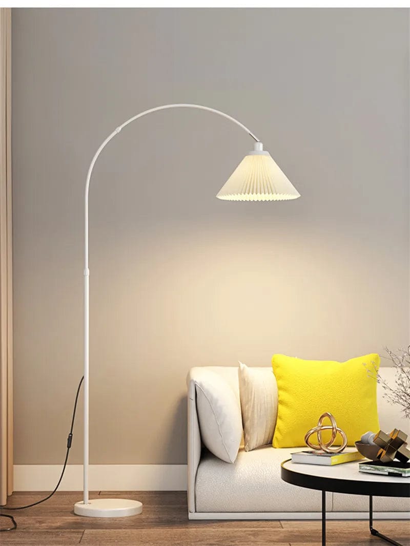 Lampadaire LED Moderne Base en Marbre Métal Debout - Lumière pour Chambre ou Salon | Marco Lucetti