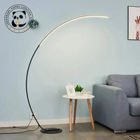 Lampadaire LED Moderne Noir et Blanc | Art Luminaire Maison Intérieur  | Marco Lucetti