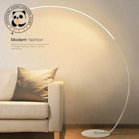 Lampadaire LED Moderne Noir et Blanc | Art Luminaire Maison Intérieur  | Marco Lucetti