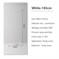 Lampadaire LED moderne pour un salon élégant - Créativité et Atmosphère | Marco Lucetti