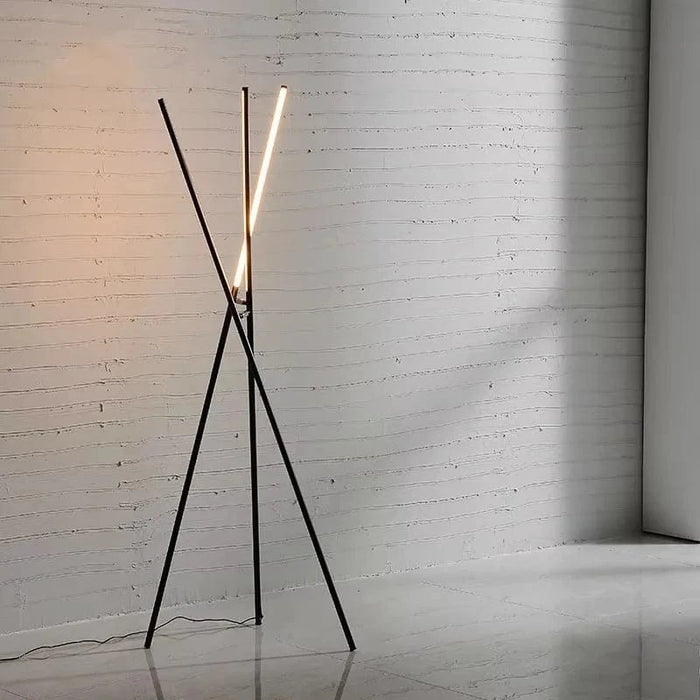 Lampadaire LED moderne pour un salon élégant - Créativité et Atmosphère | Marco Lucetti