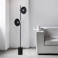 Lampadaire LED noir moderne | Marco Lucetti