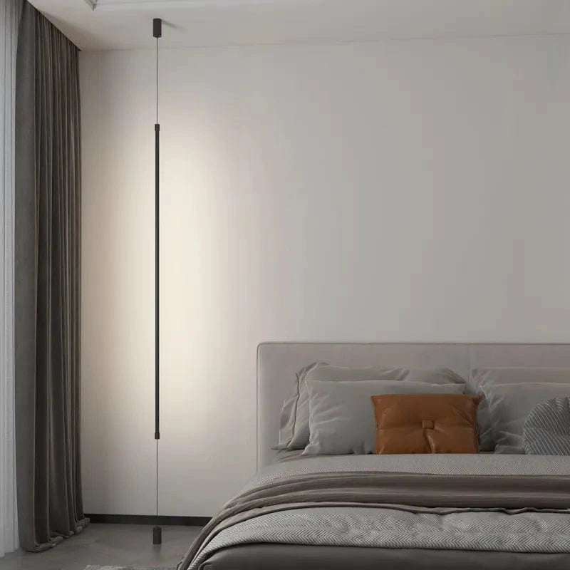 Lampadaire LED Noir Moderne | Marco Lucetti