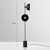 Lampadaire LED noir moderne | Marco Lucetti B