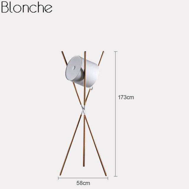 Lampadaire LED Nordic Tripod | Marco Lucetti Lampadaire - Blanc