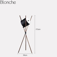 Lampadaire LED Nordic Tripod | Marco Lucetti Lampadaire - Noir
