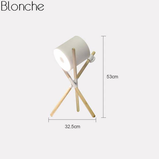 Lampadaire LED Nordic Tripod | Marco Lucetti Lampe - Blanc