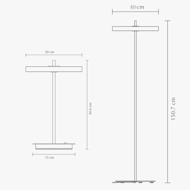 Lampadaire LED Nordik - Éclairage Intérieur Personnalisé | Marco Lucetti