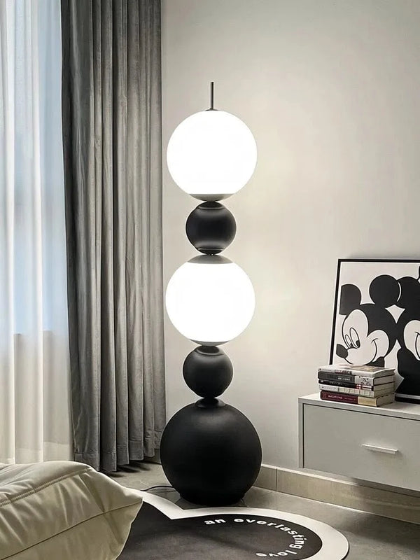 Lampadaire LED nordique - Gourde éclairage : design italien pour support canapé décoratif | Marco Lucetti