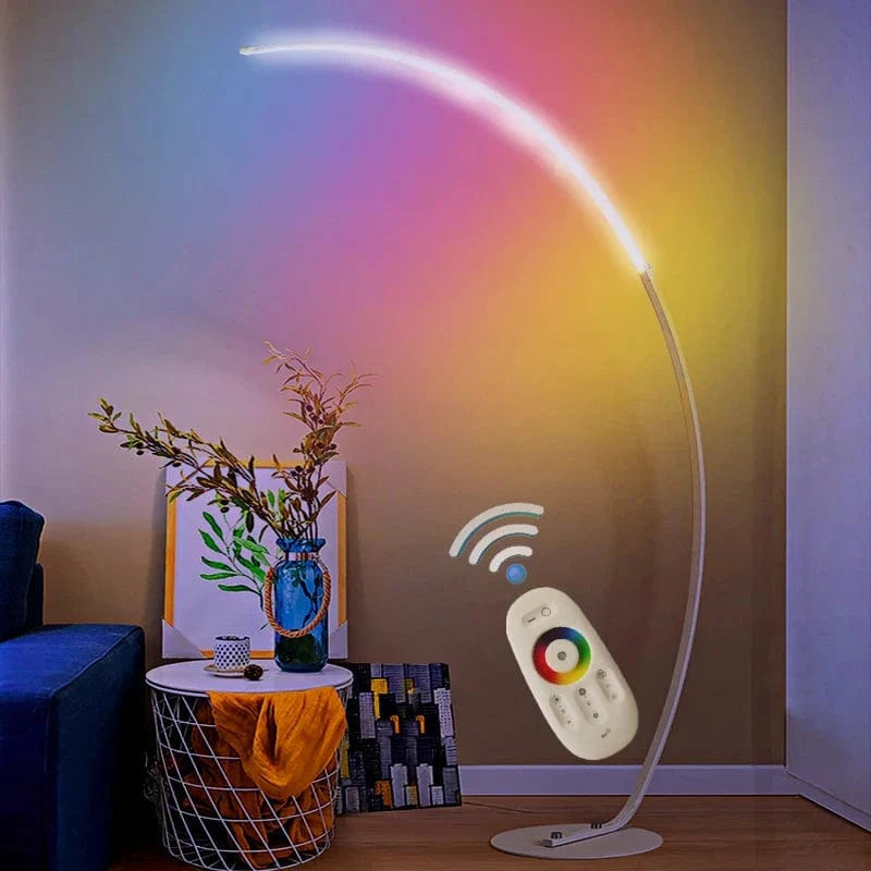Lampadaire LED Nordique Moderne Arc-Ease. | Marco Lucetti