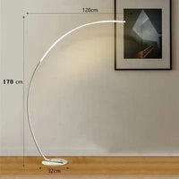Lampadaire LED Nordique Moderne Arc-Ease. | Marco Lucetti Blanc / Lumière blanche Pas de RC