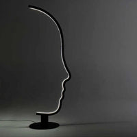 Lampadaire Led nordique "Visage Illuminé" | Marco Lucetti