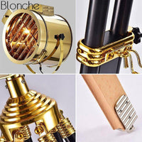 Lampadaire LED Projecteur Tripode en Métal | Marco Lucetti