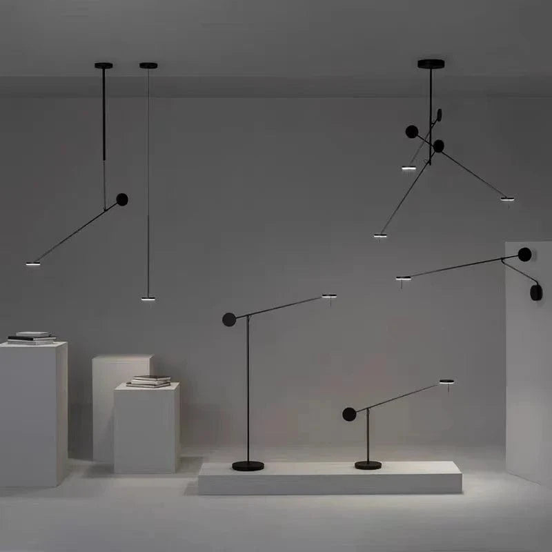 Lampadaire LED Rotatif Minimaliste pour Lecture | Marco Lucetti