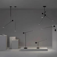 Lampadaire LED Rotatif Minimaliste pour Lecture | Marco Lucetti