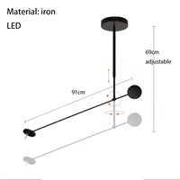 Lampadaire LED Rotatif Minimaliste pour Lecture | Marco Lucetti E / Lumière chaude