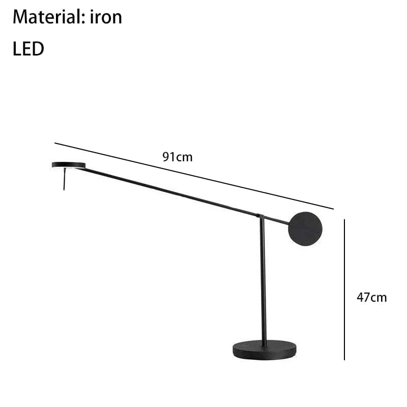 Lampadaire LED Rotatif Minimaliste pour Lecture | Marco Lucetti G / Lumière chaude