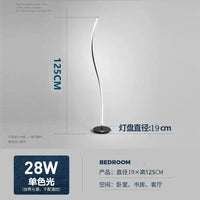 Lampadaire LED Silice Gel SalEud. | Marco Lucetti Lumière neutre / Prise américaine / Corps noir