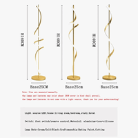 Lampadaire LED Spiralé Épuré | Marco Lucetti