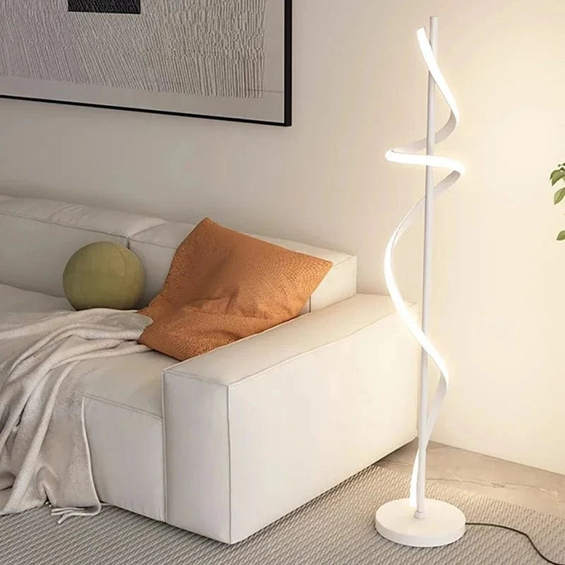Lampadaire LED Spiralé Épuré | Marco Lucetti