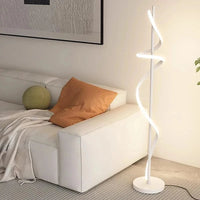 Lampadaire LED Spiralé Épuré | Marco Lucetti
