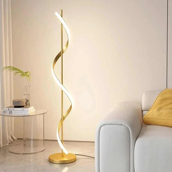 Lampadaire LED Spiralé Épuré | Marco Lucetti