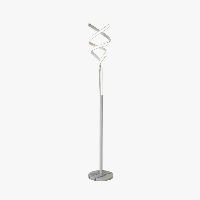 Lampadaire LED Spirale Luxe Double Télécommande | Marco Lucetti