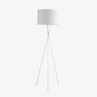 Lampadaire LED Tripod Design - Noir ou Blanc | Marco Lucetti Blanc