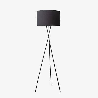 Lampadaire LED Tripod Design - Noir ou Blanc | Marco Lucetti Noir
