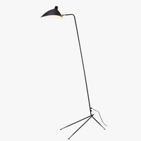 Lampadaire Minimaliste en Métal avec Abat-jour Rotatif  Rapidité Design