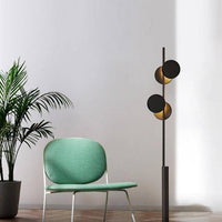 Lampadaire Moderne à LED - Métal Circulaire | Marco Lucetti