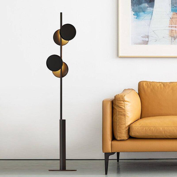 Lampadaire Moderne à LED - Métal Circulaire | Marco Lucetti