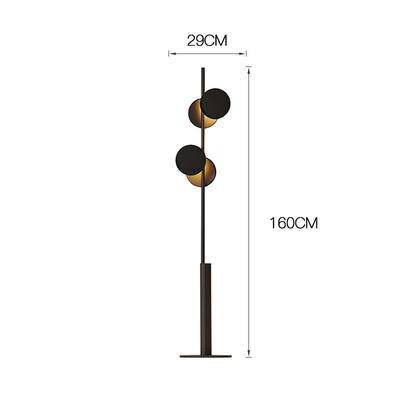 Lampadaire Moderne à LED - Métal Circulaire | Marco Lucetti Froide