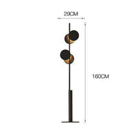 Lampadaire Moderne à LED - Métal Circulaire | Marco Lucetti Froide